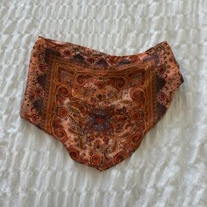 Paisley Print Bandana Top